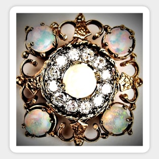 OPALS & PEARLS,,,House of Harlequin Sticker